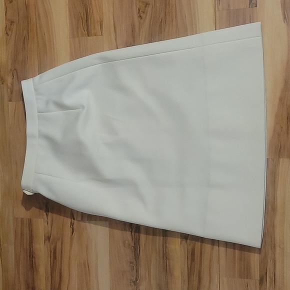 Vintage 60s 70s Lilli Ann Knit Cream Suit M - Picture 7 of 14